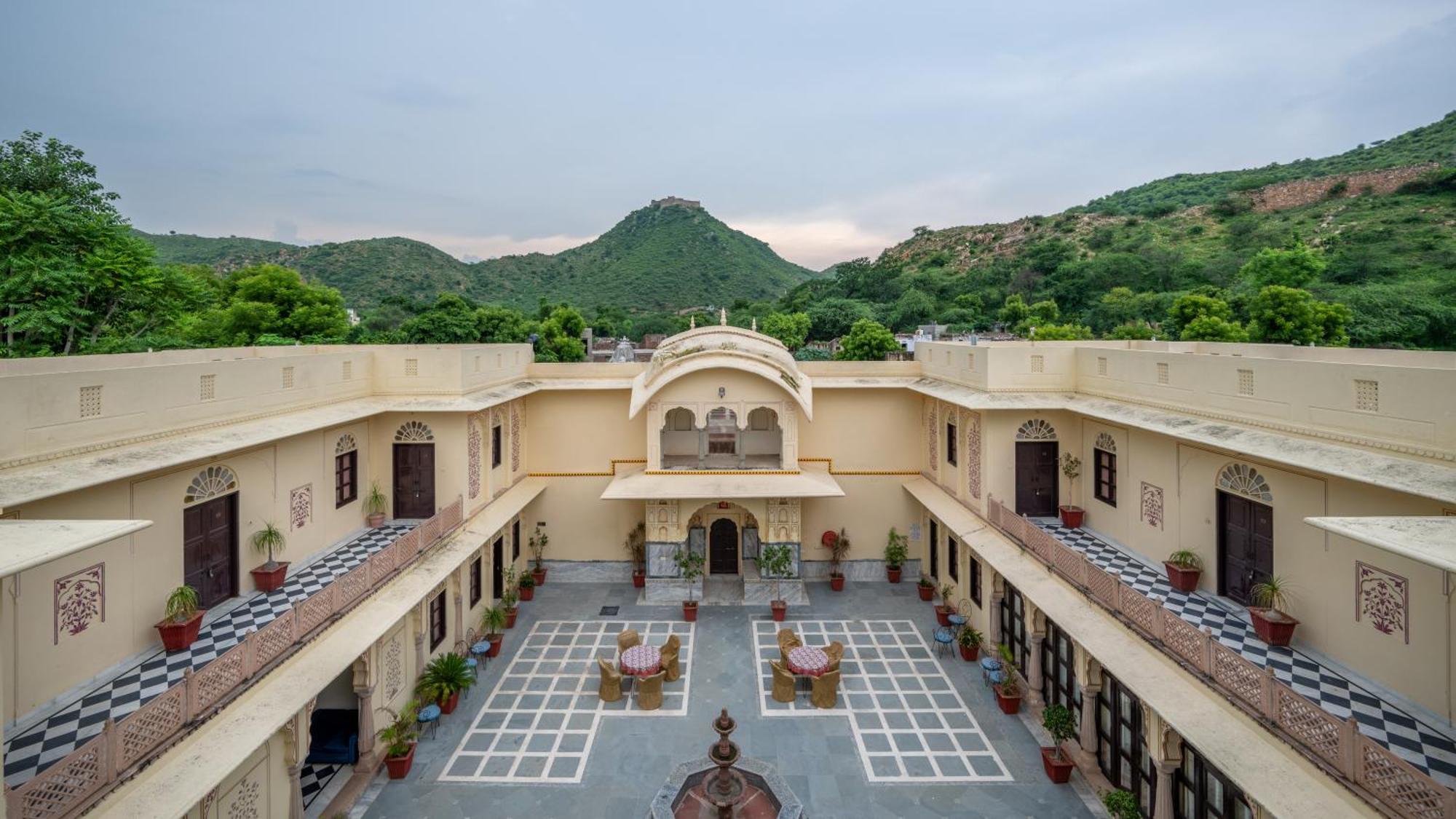 Dhulagarh Heritage Palace Hotel Near Jaipur Bānskhoh المظهر الخارجي الصورة