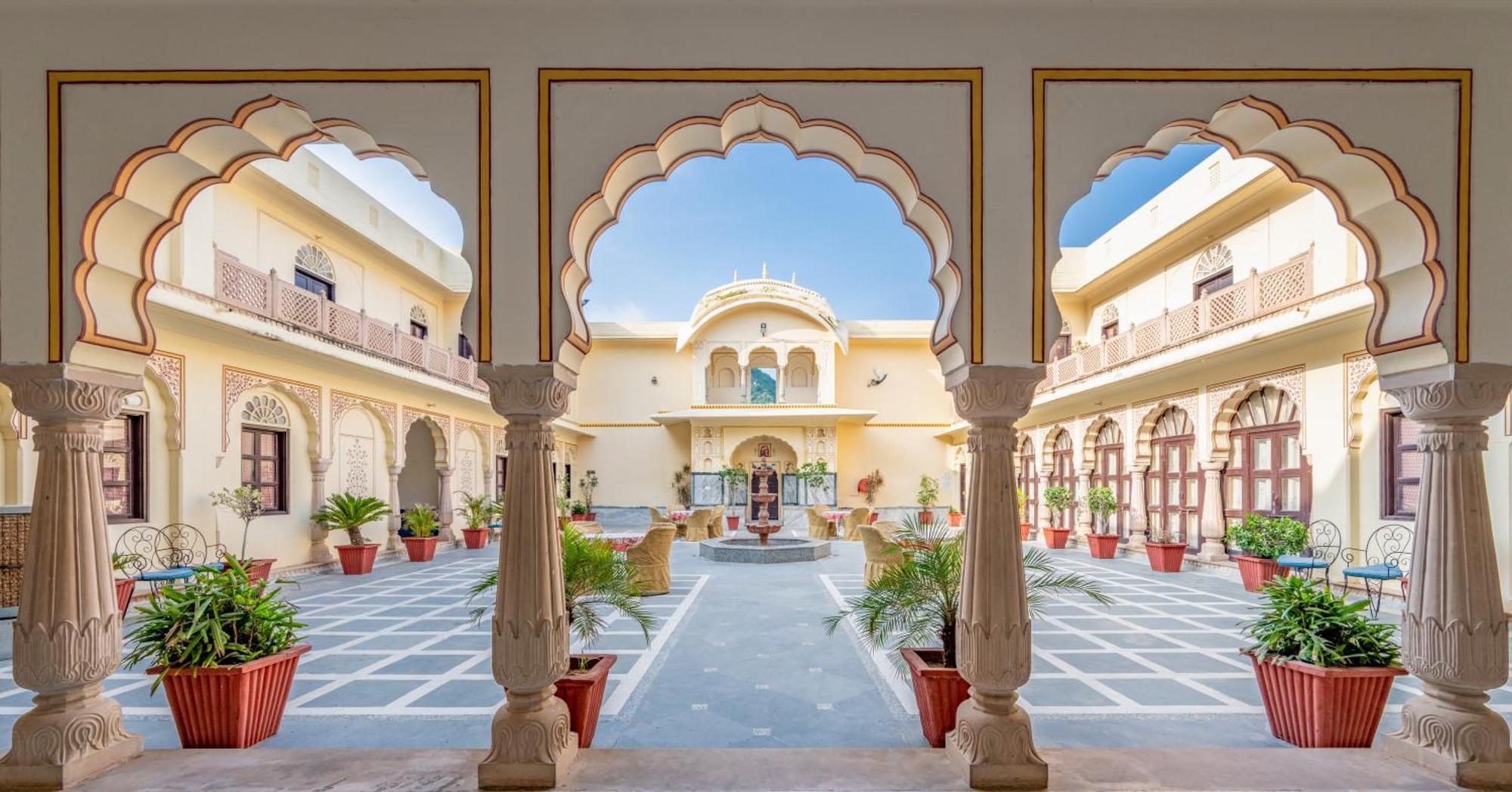 Dhulagarh Heritage Palace Hotel Near Jaipur Bānskhoh المظهر الخارجي الصورة