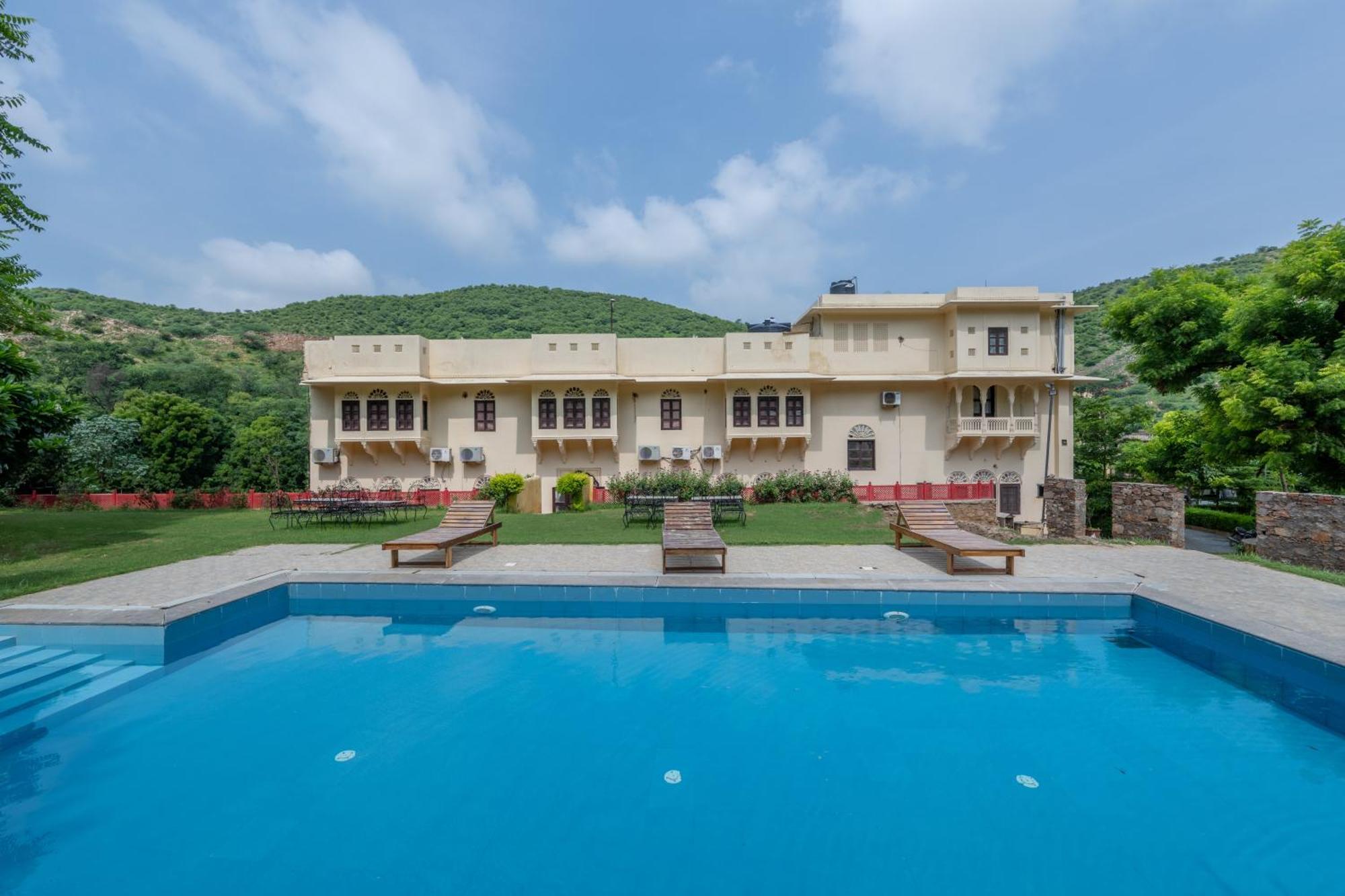 Dhulagarh Heritage Palace Hotel Near Jaipur Bānskhoh المظهر الخارجي الصورة